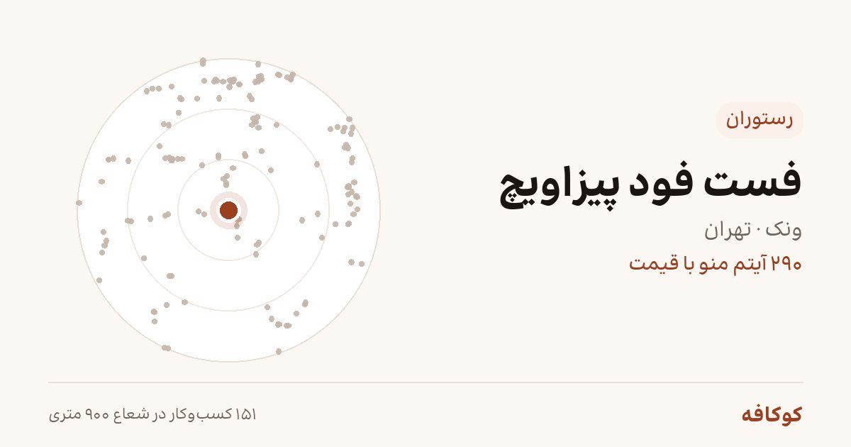 فست فود پیزاویچ