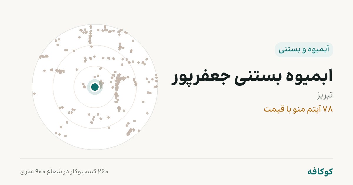 ابمیوه بستنی جعفرپور