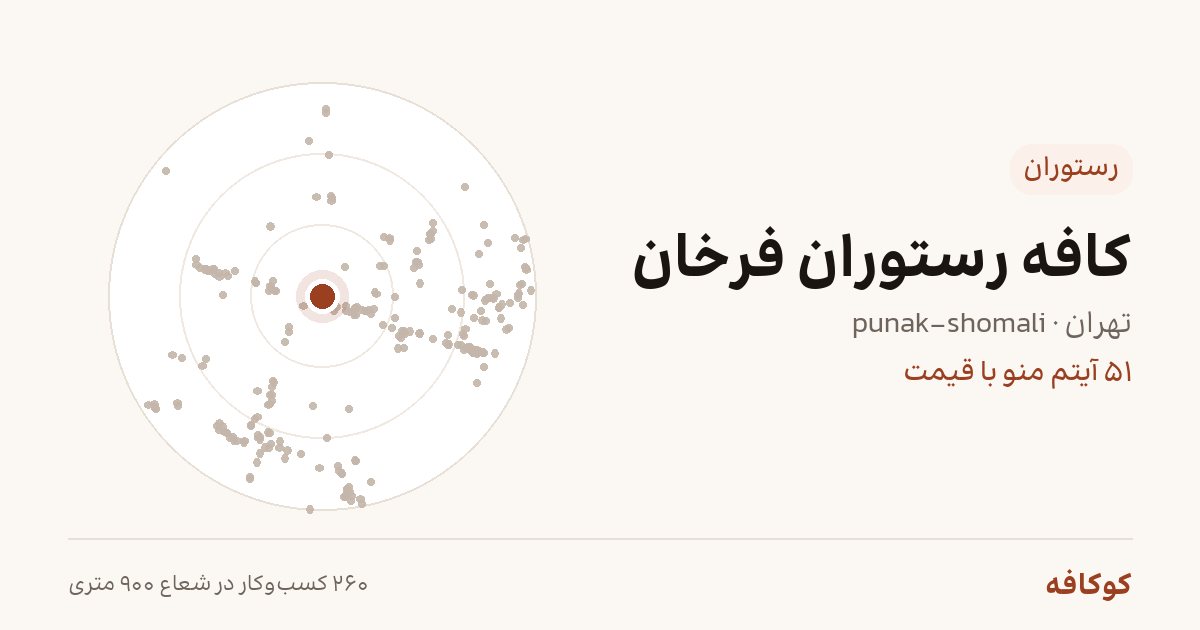 کافه رستوران فرخان