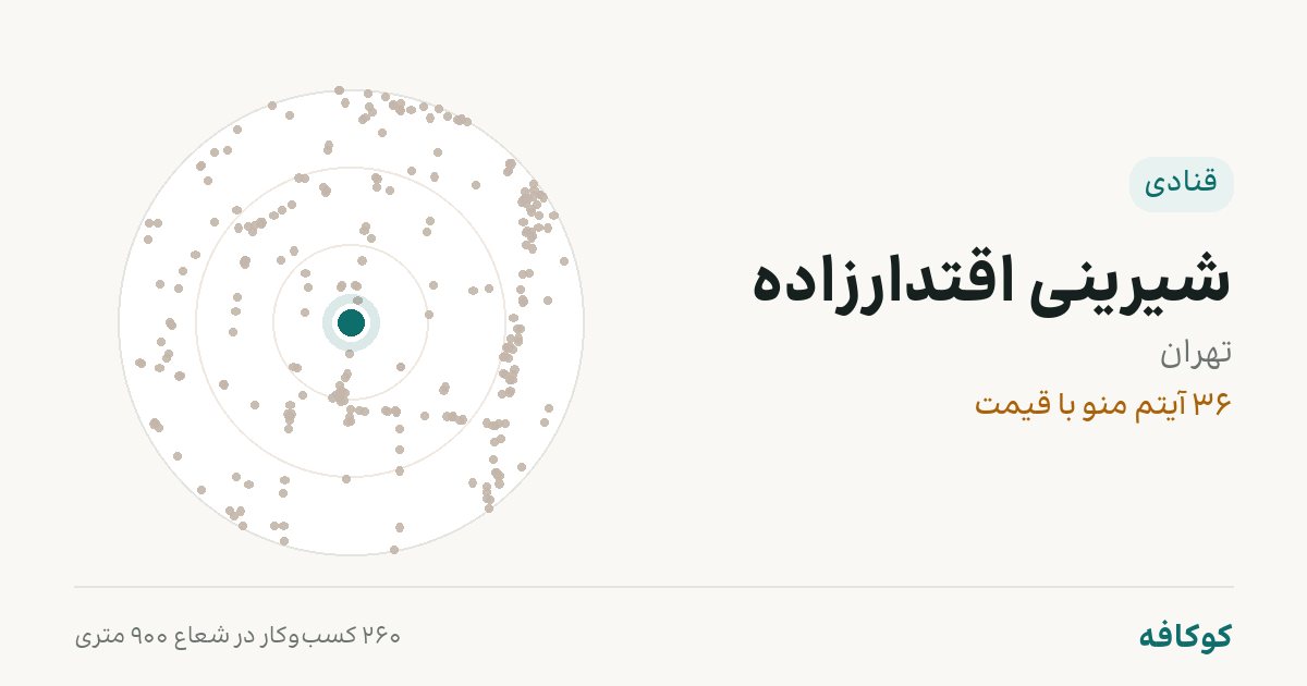 شیرینی اقتدارزاده