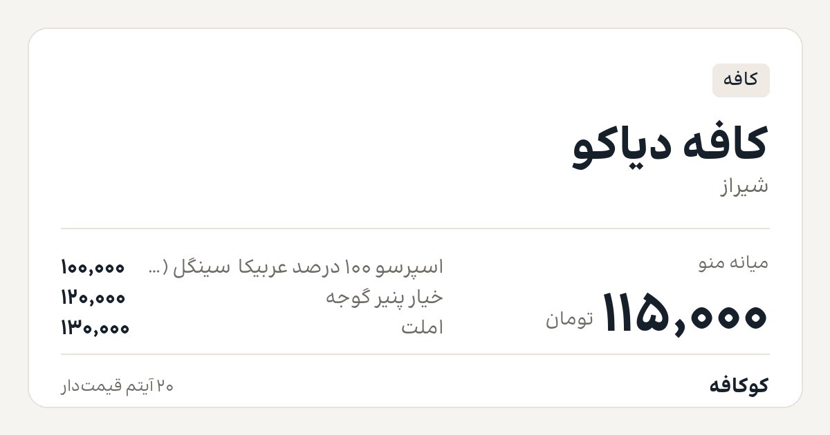 کافه دیاکو