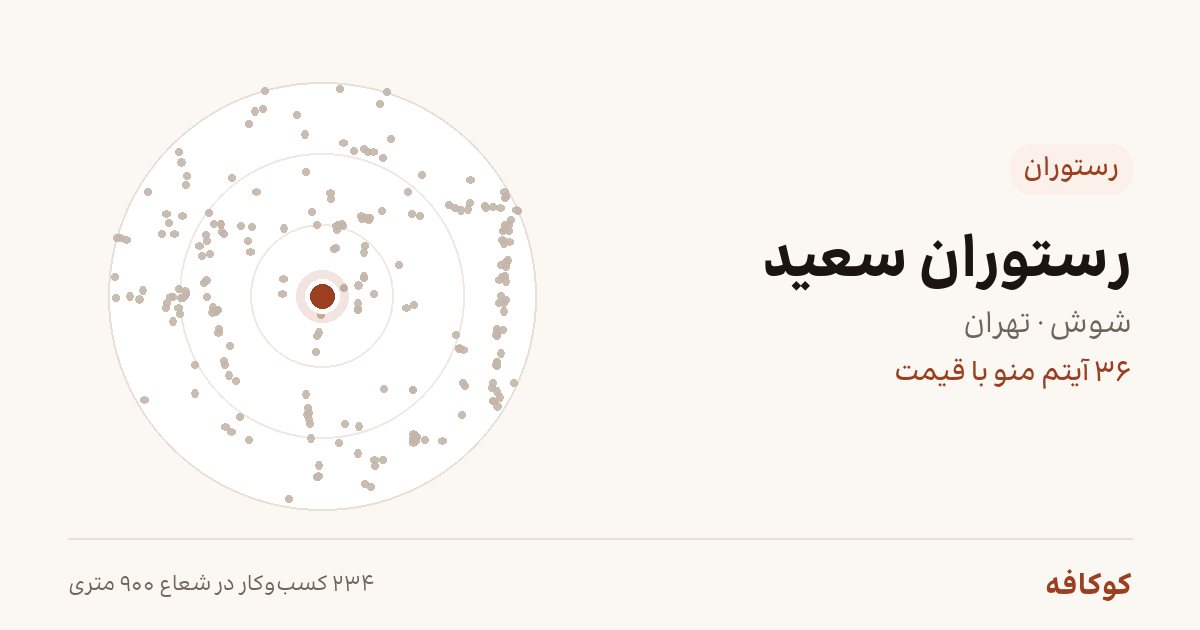 رستوران سعید