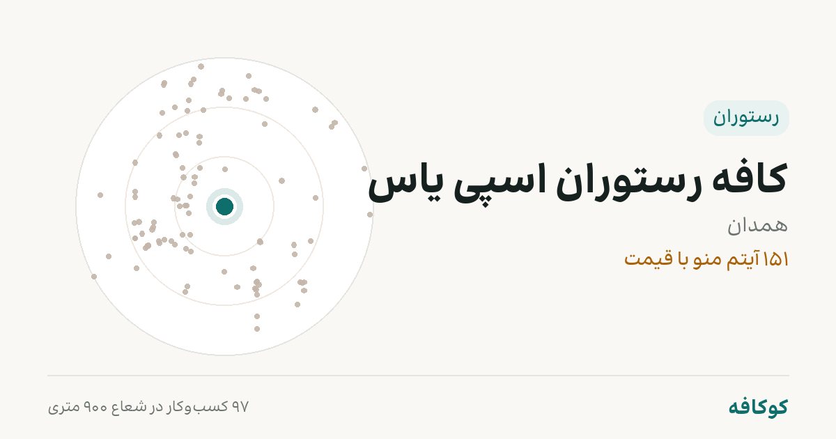 کافه رستوران اسپی یاس