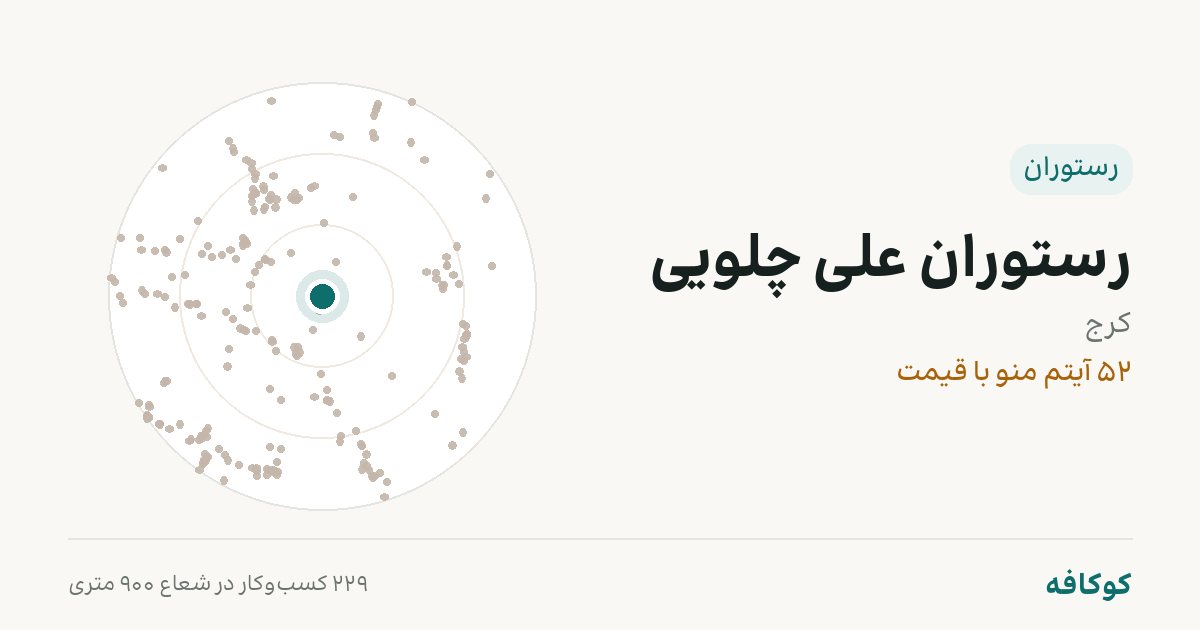 رستوران علی چلویی