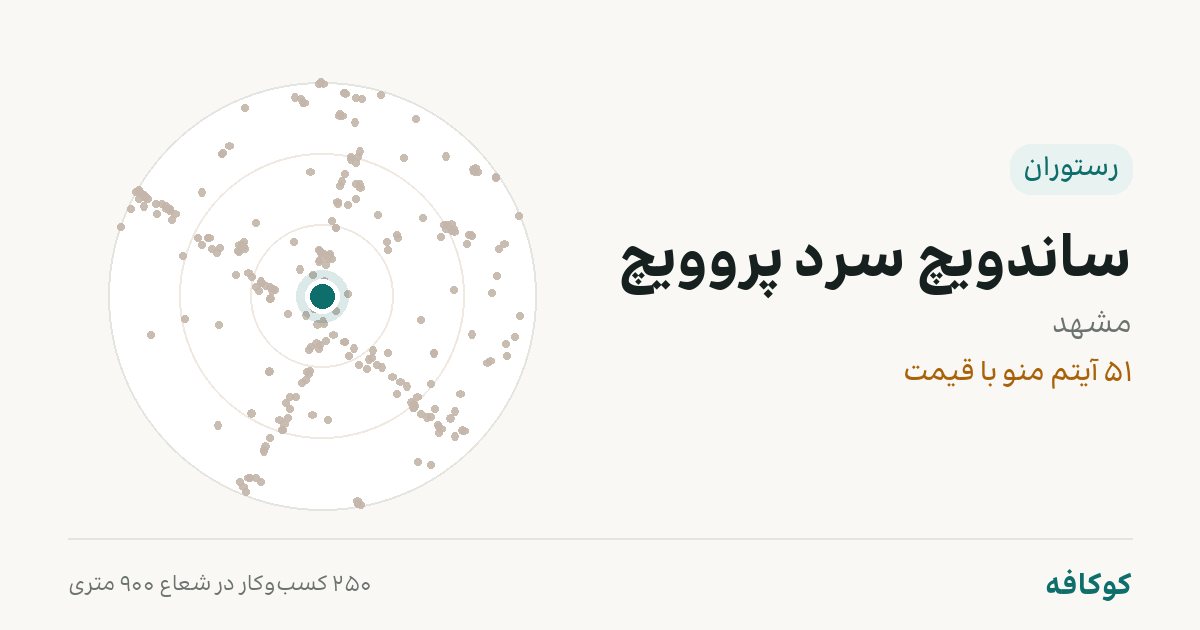 ساندویچ سرد پروویچ