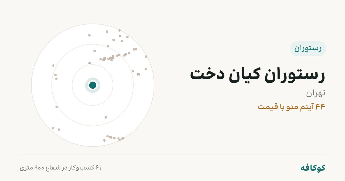 رستوران کیان دخت