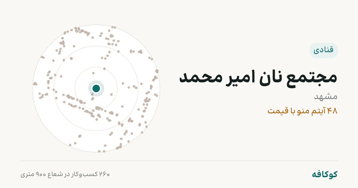 مجتمع نان امیر محمد