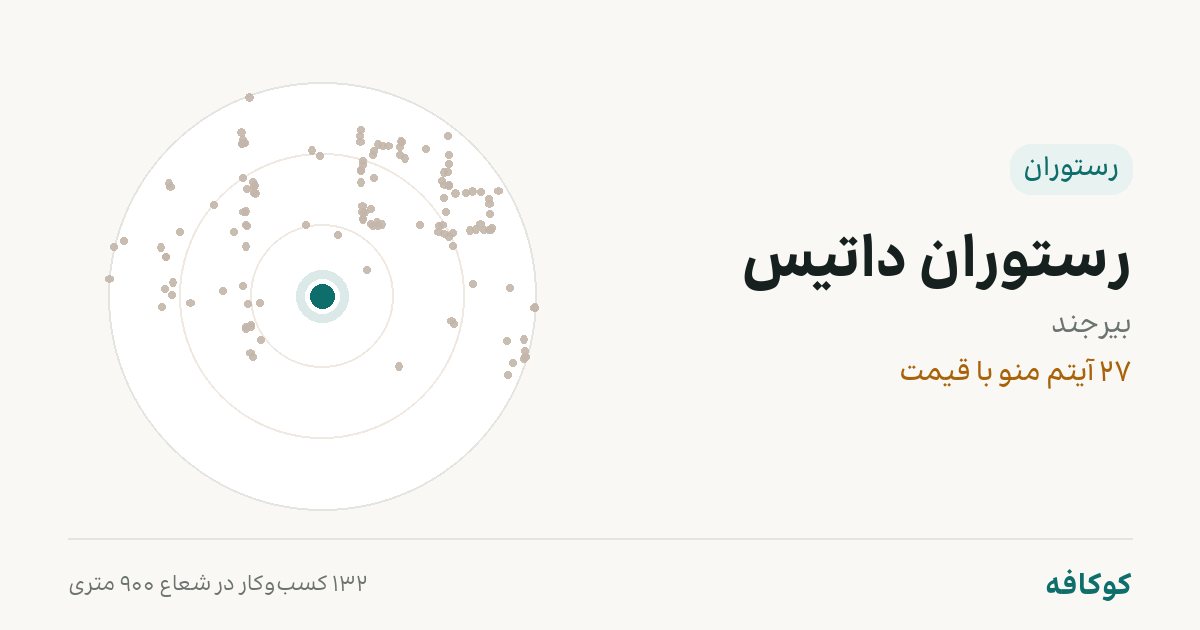رستوران داتیس