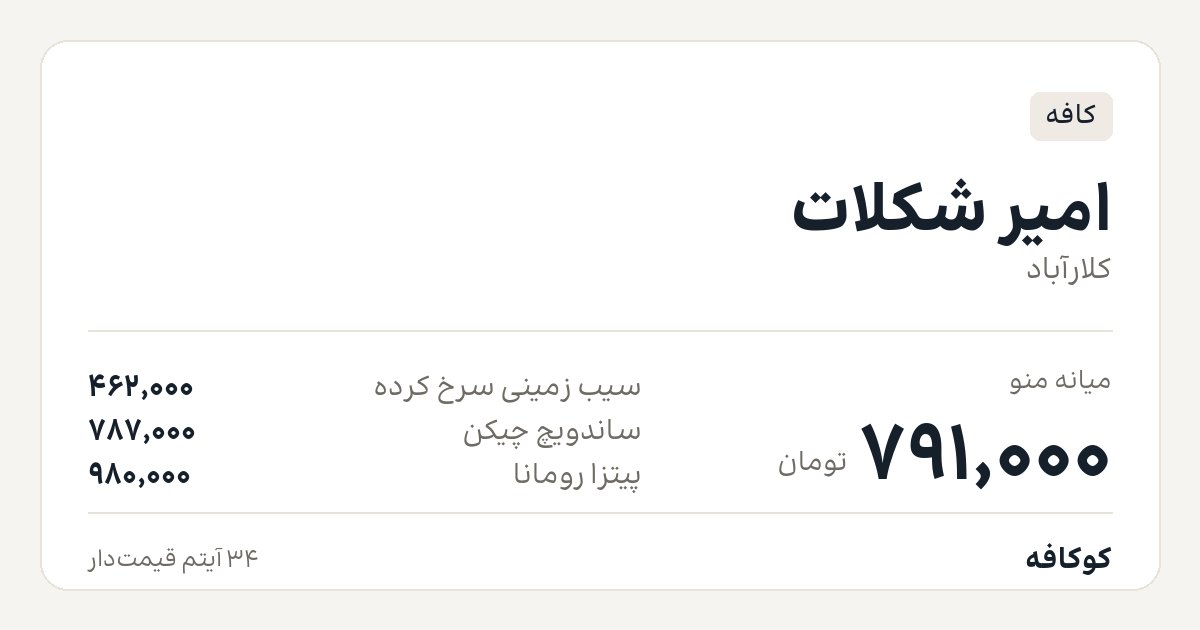 امیر شکلات