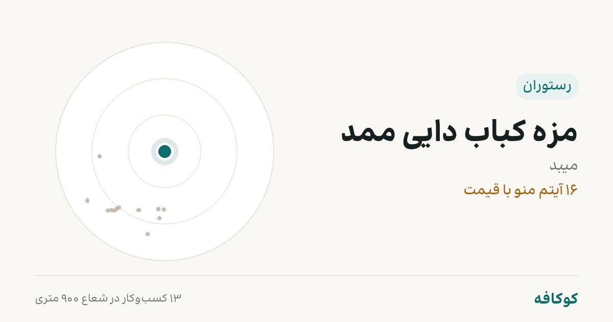 مزه کباب دایی ممد