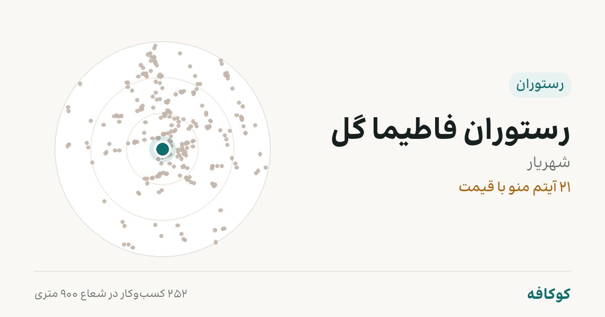رستوران فاطیما گل