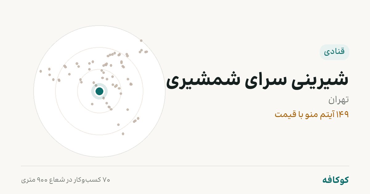 شیرینی سرای شمشیری