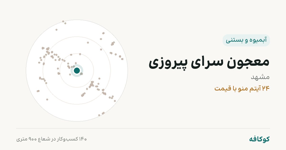 معجون سرای پیروزی