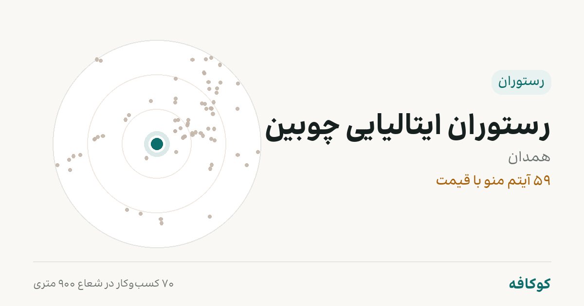 رستوران ایتالیایی چوبین