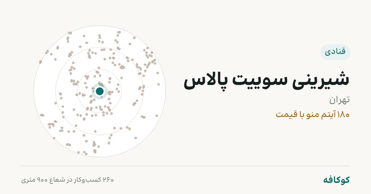 شیرینی سوییت پالاس