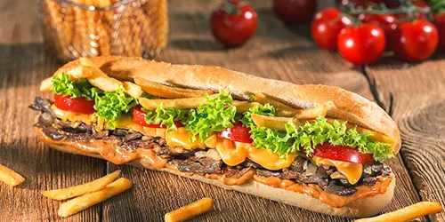 پیتزا ساندویچ نوش — عکس 2