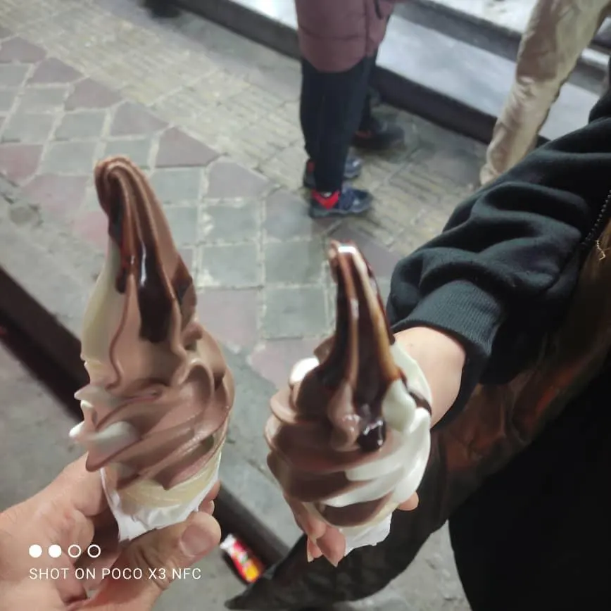 ابمیوه بستنی سیب سبز — عکس 3