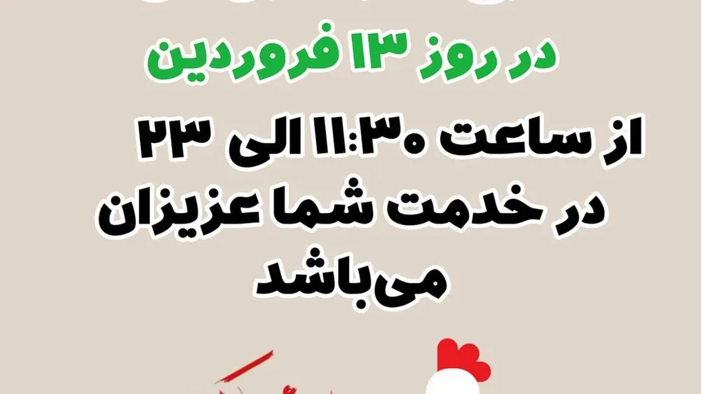 مرغ سوخاری دی — عکس 2